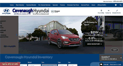 Desktop Screenshot of cavenaughhyundai.com